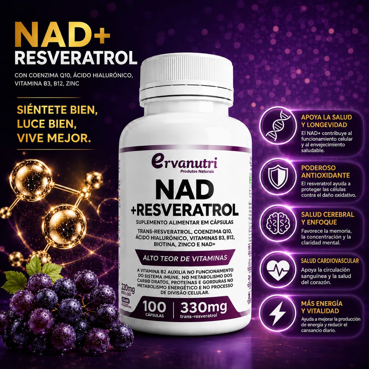 NAD+ Resveratrol